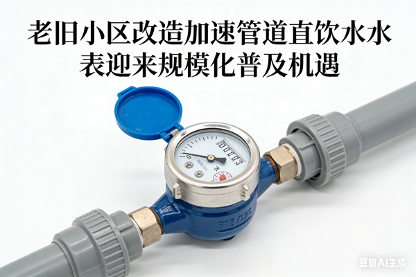 老舊小區改造加速管道直飲水水表迎來規?；占皺C遇
